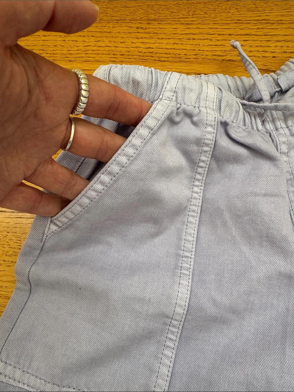 GAP Kids UltraSoft Twill Easy Baggy Pants in Lilac